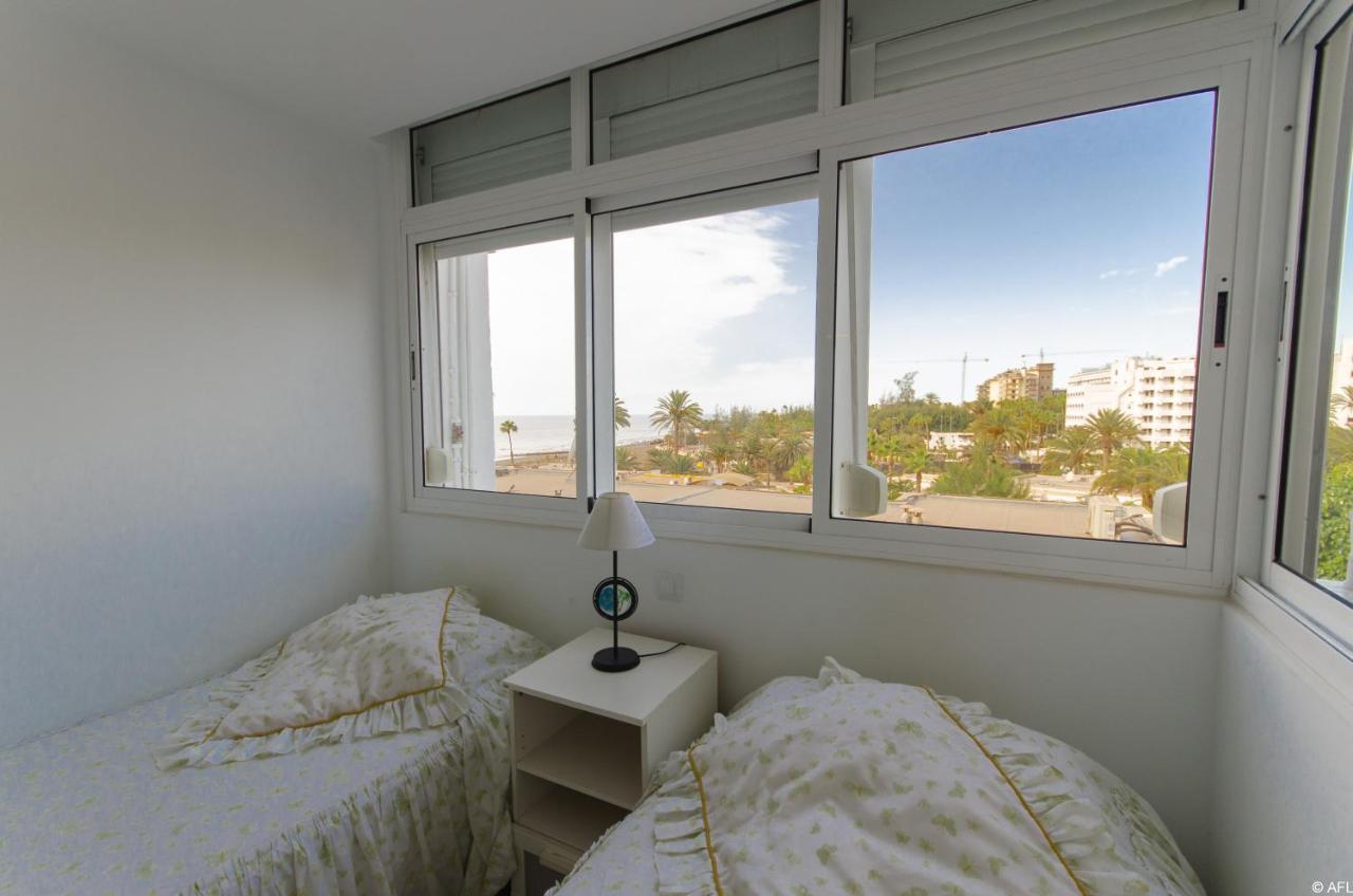 Holiday Apartment With Direct Sea Promenade Access Maspalomas  Eksteriør billede
