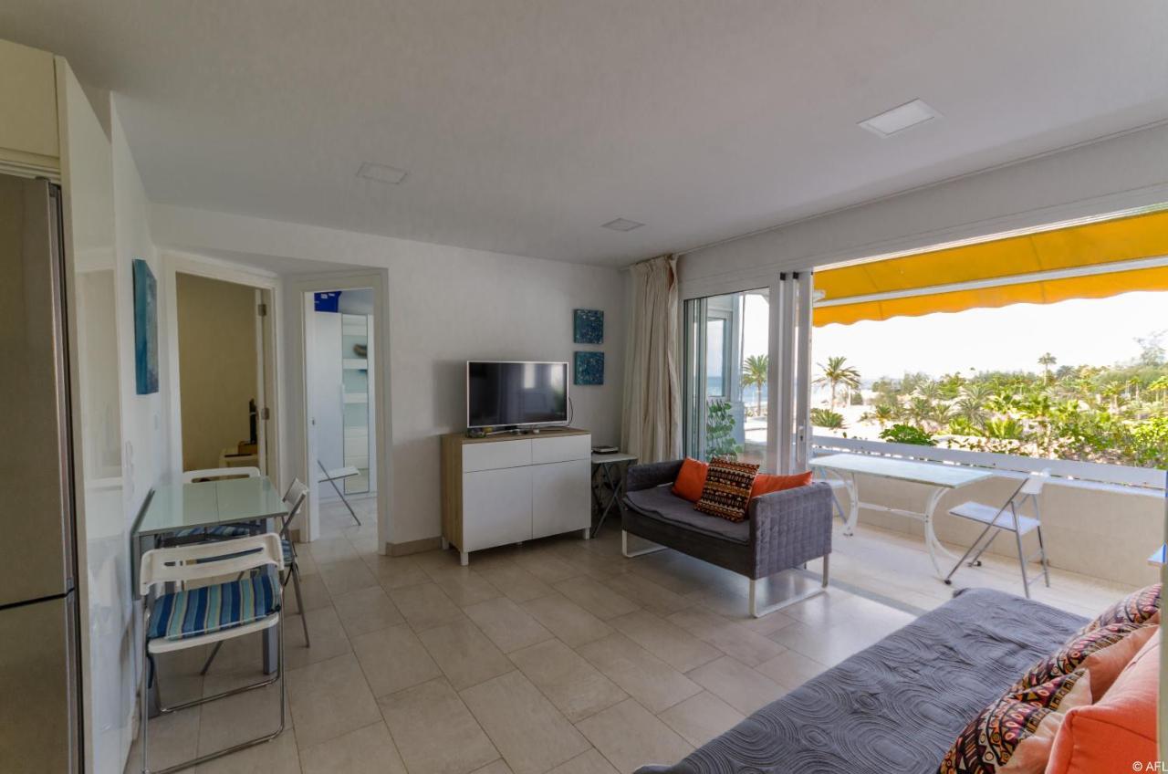 Holiday Apartment With Direct Sea Promenade Access Maspalomas  Eksteriør billede